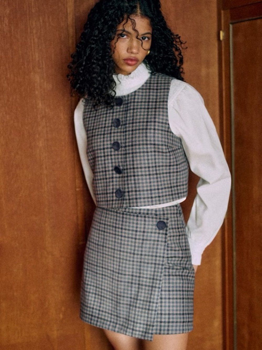NWT Sézane x MDLO Set - Blanca Jacket + Hererra Skirt Size 4/36